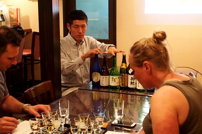 1.5-Hour Kyoto Insider Sake Experience with 7 Tastings & Pairings - The private room and group size