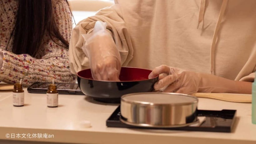 2 Types of Japanese Sweets making and Tea Ceremony - The value of $28 for 125 minutes