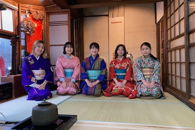 A Unique Antique Kimono and Tea ceremony Experience in English - A quiet Kyoto setting near Katsura Imperial Villa