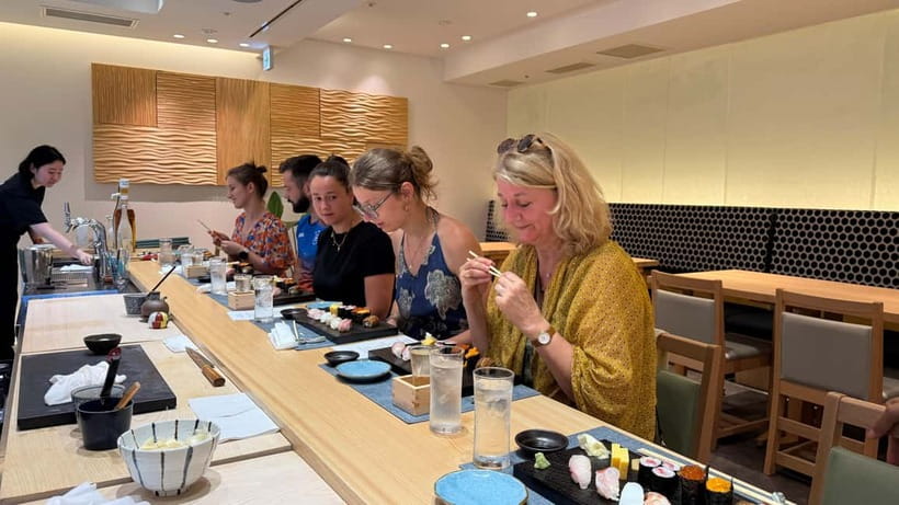 Authentic Tea Ceremony & Sushi in The Museum of Kyoto - Sushi Shin puts the chef at the center