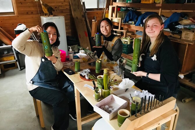 Bamboo LED Lantern Making Experience in Kyoto Arashiyama - Who will enjoy this afternoon most?