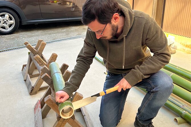 Bamboo LED Lantern Making Experience in Kyoto Arashiyama - Timing, transport, and practical details