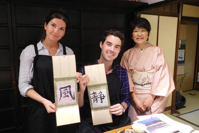 Calligraphy Experience in Kyoto Townhouse - What the 90-minute length means