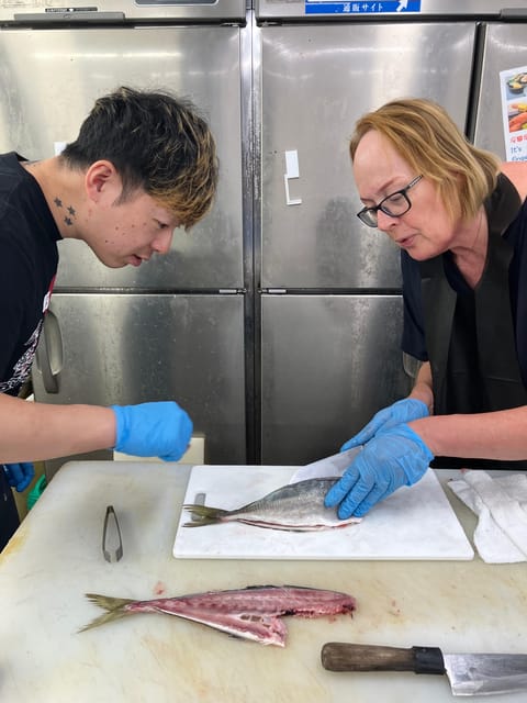 Fish cutting class - Dietary details and who should book