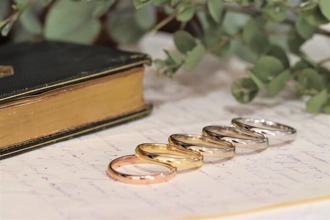 Handmade Wedding Ring Experience in Kyoto - Beginning with design, guidance, and a welcome drink