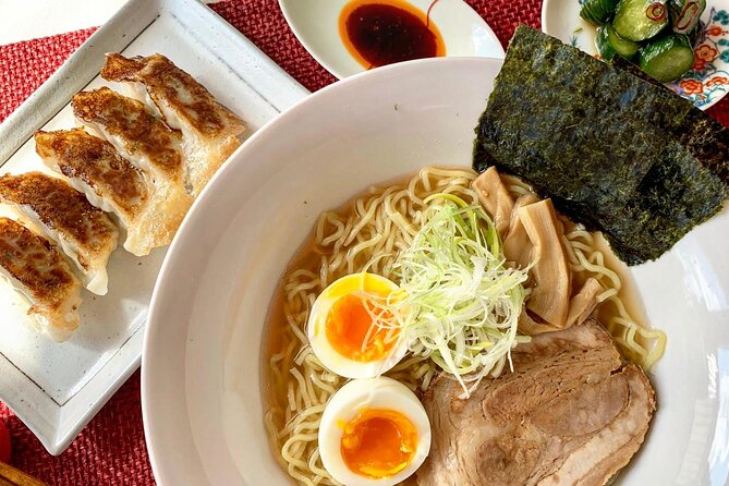 Home style Ramen and Homemade Gyoza in Kyoto - Building ramen around a family broth