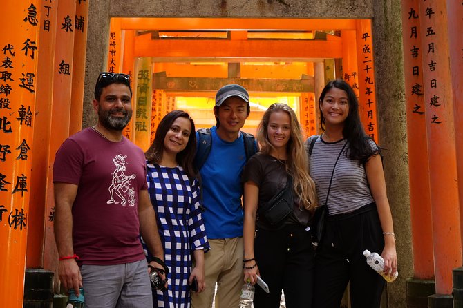 Inside of Fushimi Inari - exploring and lunch with locals - From the Great Torii Gate to the first shrine buildings
