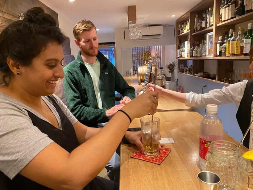 Invitation to Japanese Whisky: Exclusive TastingTime/Private - First glass: Suntory Kaku as a highball