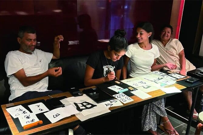 Japanese Calligraphy - Shodo - Lesson (near Kyoto Station) - Is $50.40 a fair price?
