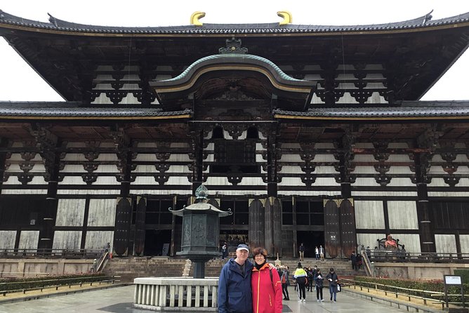 Kyoto and Nara 2-Day Tour: Golden Pavilion, Todaiji, Deer Park - Kasuga Grand Shrine and its lanterns