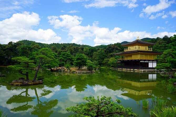 Kyoto and Nara Day Tour from Kyoto - Kinkaku-ji: Kyoto’s gold-covered showpiece