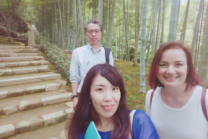 Kyoto Arashiyama Bamboo forest & Garden Half-Day Walking Tour - Okochi Sanso Garden and mountain views