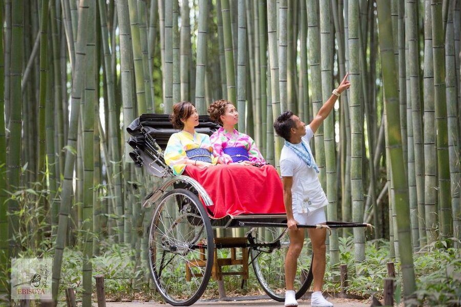 Kyoto: Arashiyama Customized Rickshaw Tour & Bamboo Forest - Rakushisya, temples, and gardens beyond the famous grove