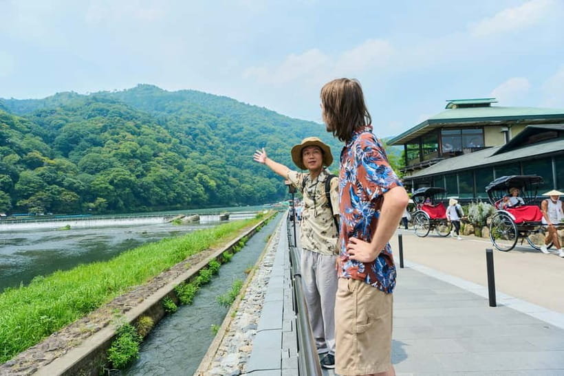 Kyoto: Arashiyama UNESCO Walking Tour with Admission - Walking through the Sagano Bamboo Grove