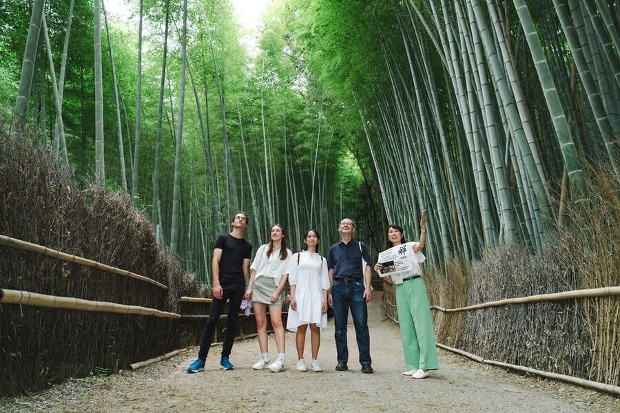 Kyoto: Arashiyama Walking Tour with Local Guide - Riding public transport to Arashiyama