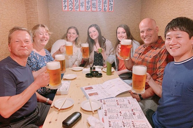 Kyoto Bar Hopping Night Tour - Stop one: a local izakaya meal