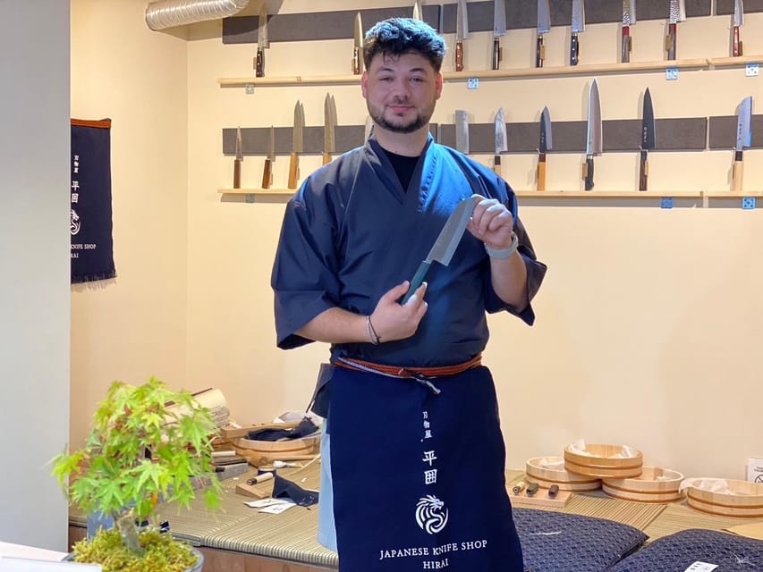 Kyoto: Beginner Knife Sharpening & Handle Fitting Workshop - The first lesson: Japanese knives and your choice of blade