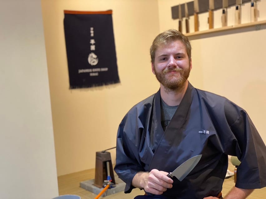 Kyoto: Beginner Knife Sharpening & Handle Fitting Workshop - Engraving and the finished knife