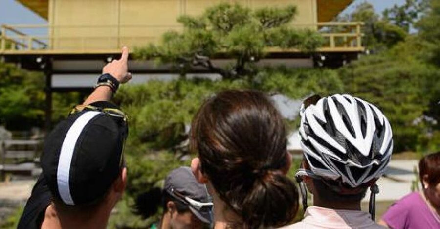 Kyoto: City Secrets eBike Tour - The Golden Pavilion gives you the famous Kyoto moment