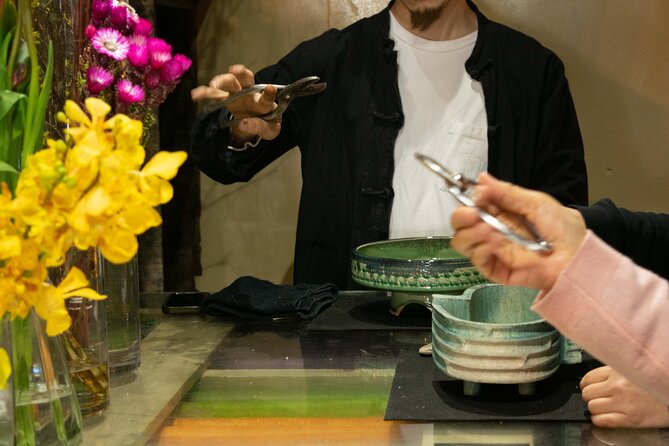 Kyoto Cultural IKEBANA Experience@SEKKA FLOWERS - A quiet flower lesson in northern Kyoto
