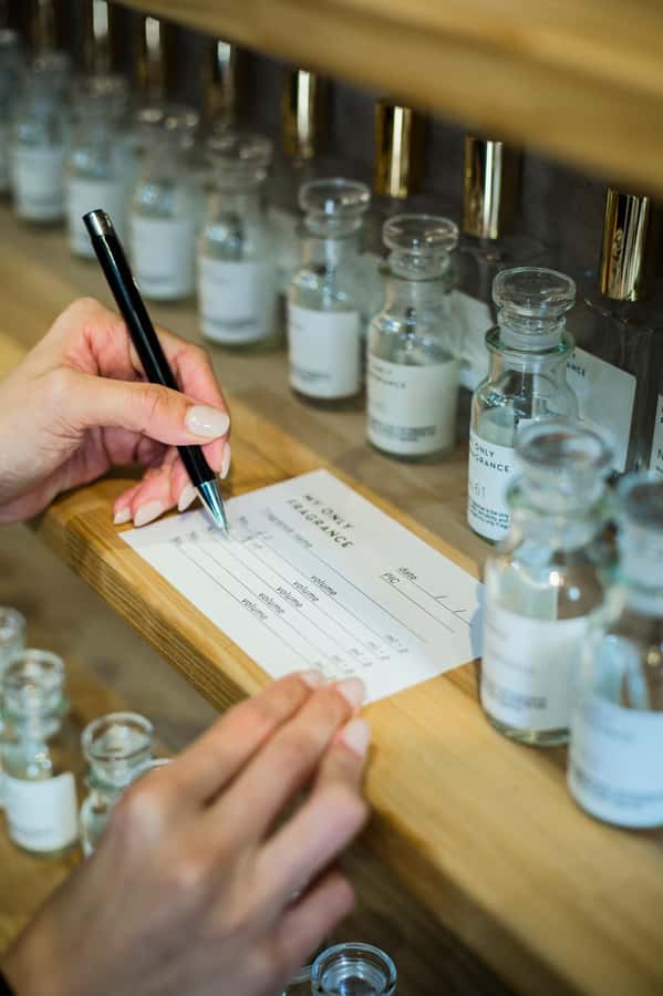kyoto:Experience creating one-of-a-kind special fragrances - Watching Your Custom Perfume Take Shape