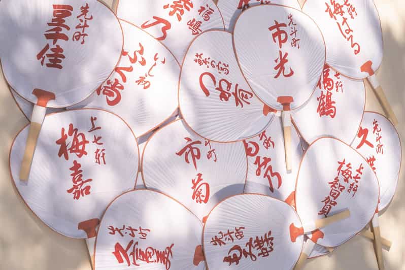 Kyoto:Explore & Create Your Own traditional KYOMARU UCHIWA - Forty minutes at the Museum of Traditional Crafts