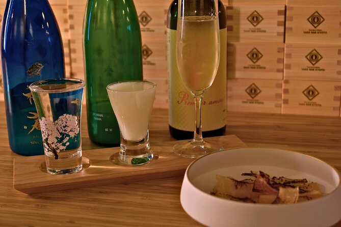 Kyoto Food and Sake Tour Experience - Three sakes, from Junmai to Junmai Daiginjo