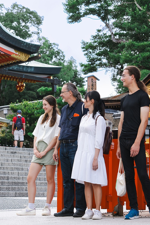 Kyoto: Fushimi Inari Taisha Shrine Walking Tour with Guide - Taking the train to Fushimi Inari