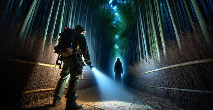 Kyoto: Ghost Tour - Legends, Dark Tales, Bamboo Forest Night - Walking Through Arashiyama Before the Bamboo