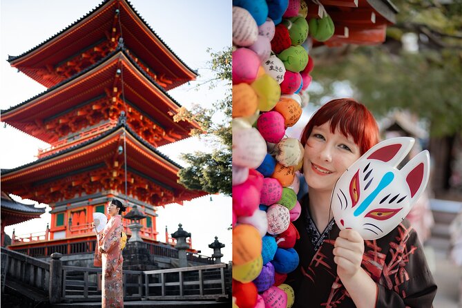 Kyoto Gion, Fushimi Inari, Arashiyama private Photoshoot - Arashiyama Bamboo Forest for a greener setting