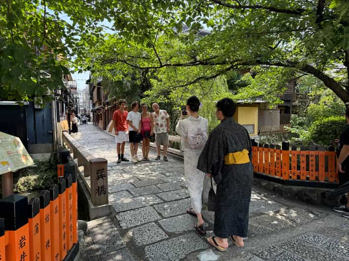 Kyoto: Gion Highlights & Hidden Treasures Guided Tour - Gion Shirakawa and Hanamikoji Street