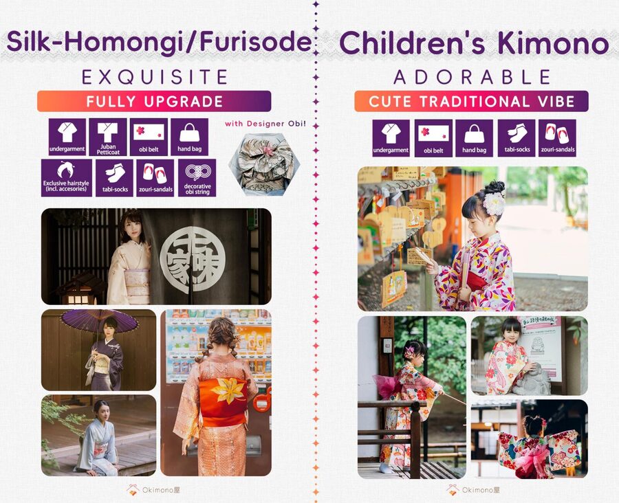 Kyoto Gion Kiyomizudera Kimono Yukata Hairstyle | Photoshoot - Adding hair and makeup at Kiyomizudera