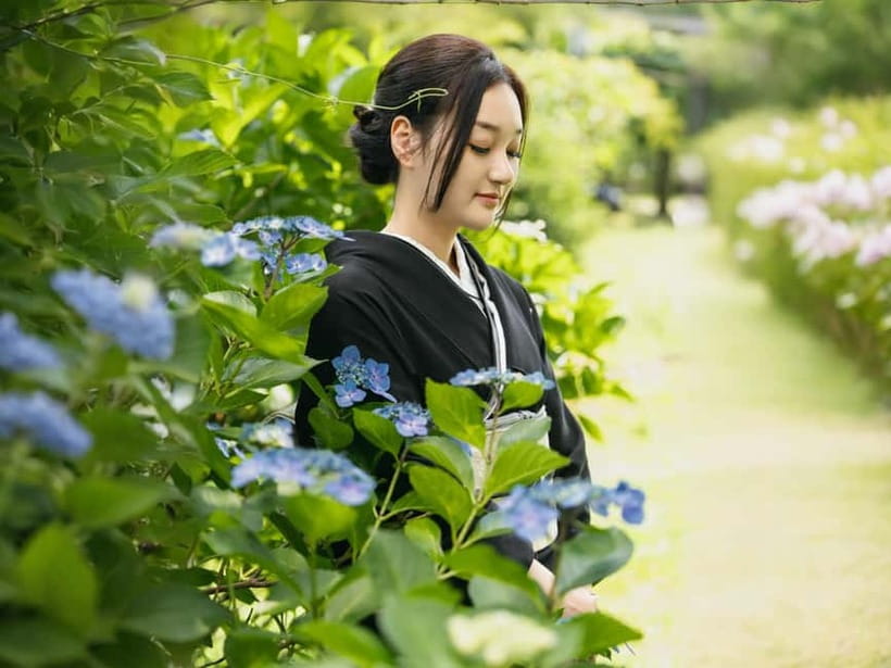 Kyoto Gion Kiyomizudera Kimono Yukata Hairstyle | Photoshoot - Exploring Kiyomizudera and Higashiyama