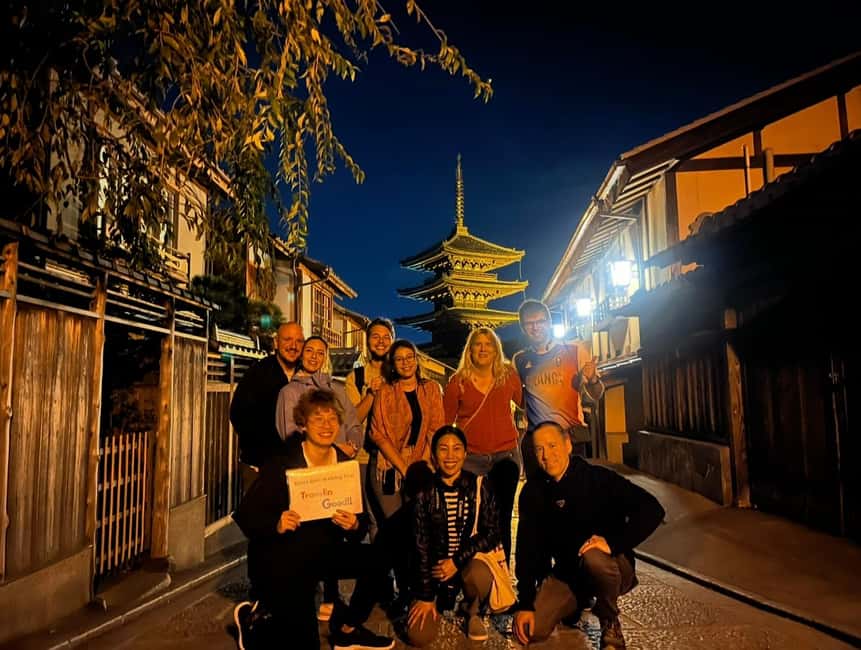 Kyoto: Gion Magical Night Walking Tour with Geisha Trivia - Leaving Minamiza Theatre for Hanamikoji