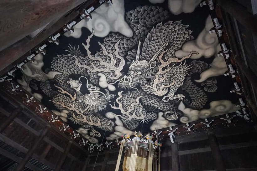 Kyoto Gion Tea ceremony & Wabi-sabi Walking Tour - Entoku-in brings paintings and a dry Zen garden