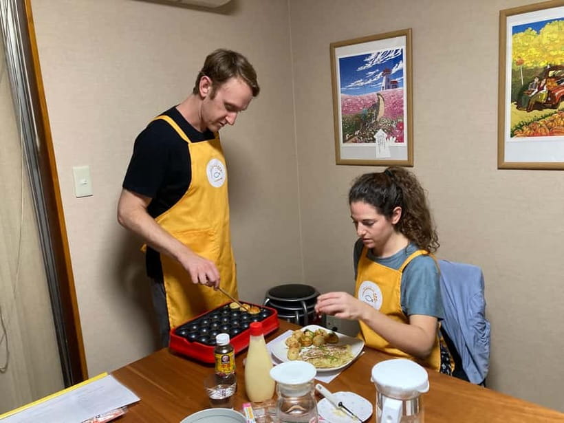 Kyoto: Hands-on Takoyaki and Okonomiyaki Cooking (1 Hour) - Dietary planning is worth doing early
