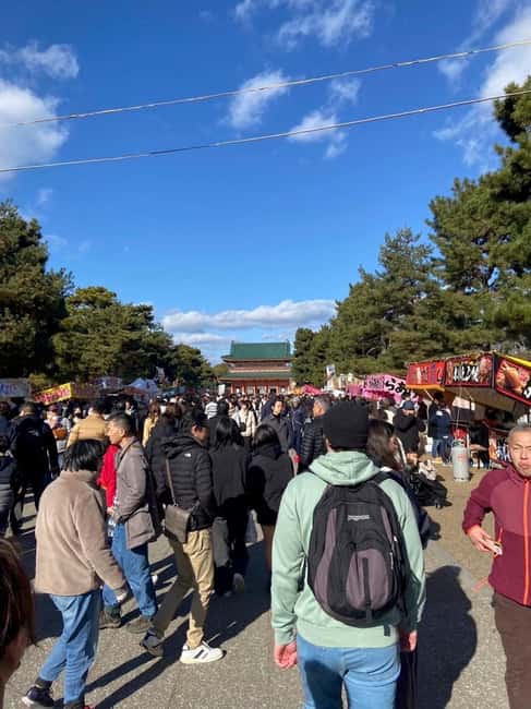 Kyoto: Hidden Gems E-Bike Tour with Local Japanese Guide - Heian Jingu brings the route to a wide finish