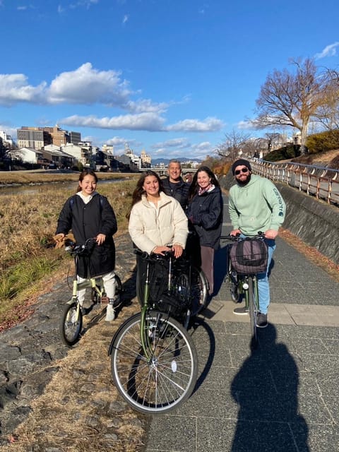 Kyoto: Hidden Gems E-Bike Tour with Local Japanese Guide - Meeting near Gojo and setting off toward the Kamo River