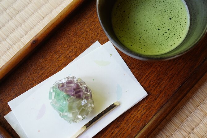 Kyoto Hidden Riverside Zen Mediation and Uji Matcha Experience - Matcha and wagashi bring the session back to earth