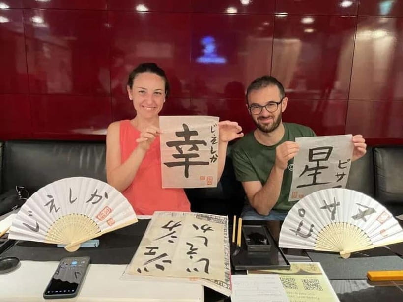 Kyoto: Japanese Calligraphy Class - What the $51 price includes