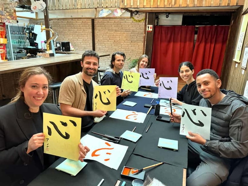 Kyoto: Japanese Calligraphy Workshop - Finding Gojo Paradiso Beside the Takase River