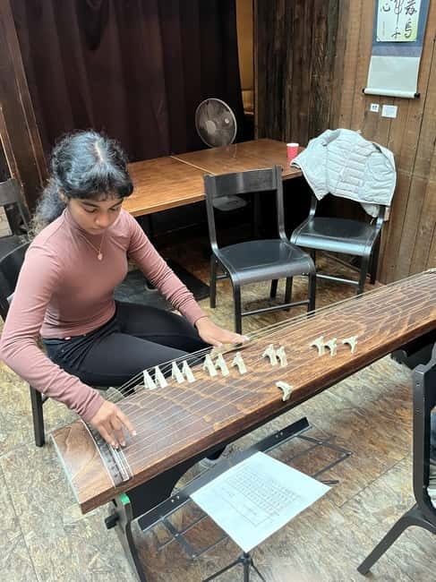Kyoto: Japanese Koto Musical Instrument Class - The value of $32 per person