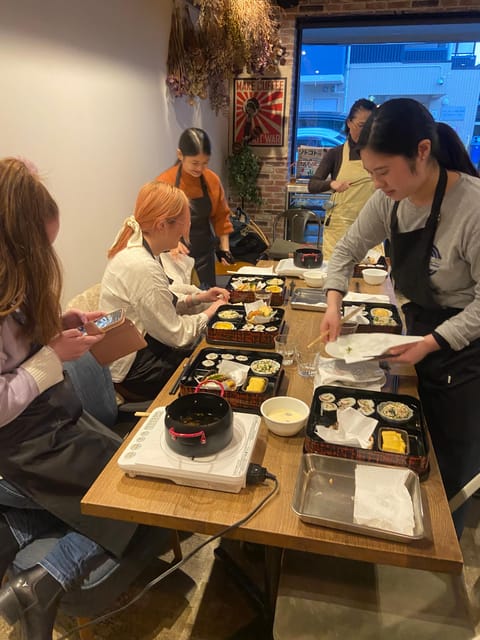 Kyoto: Japanese Washoku Bento Small Group Cooking Class - Knife skills and the Japanese approach to preparation