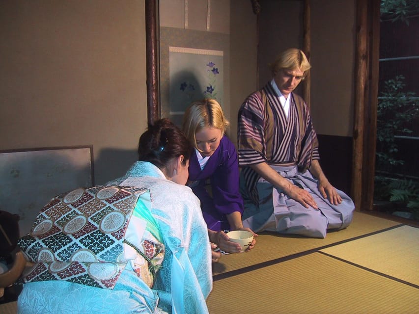 Kyoto: Kimono and Tea Ceremony Experience at Cultural Asset - English explanations and translation help