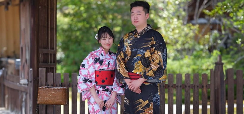 Kyoto Kimono Rental mimosa |Kimono/Yukata Rental Couple Plan - How this experience compares with a simple costume rental