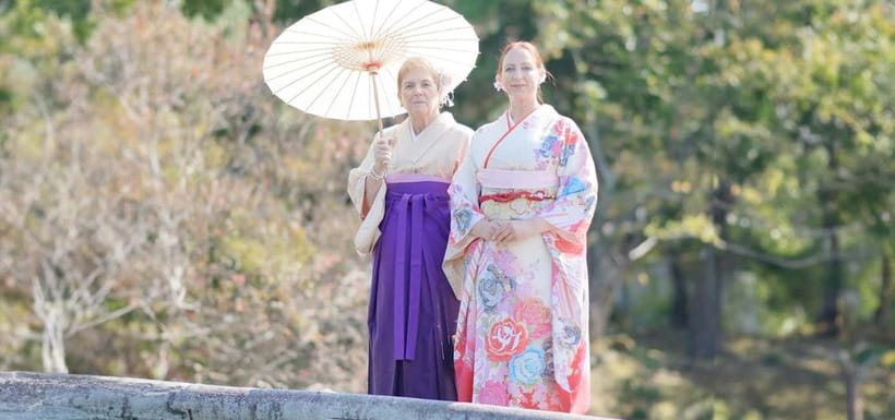 Kyoto Kimono Rental mimosa｜Kimono/Yukata Rental Family Plan - A family kimono day in Kyoto’s Higashiyama district