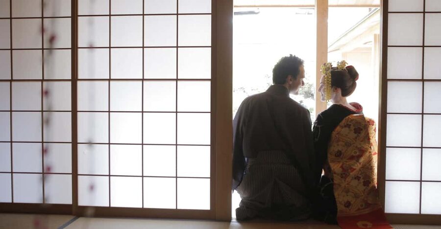Kyoto kiyomizu Temple : Maiko and Samurai Couple Photoshoot - Hair, makeup, and the three-hour schedule