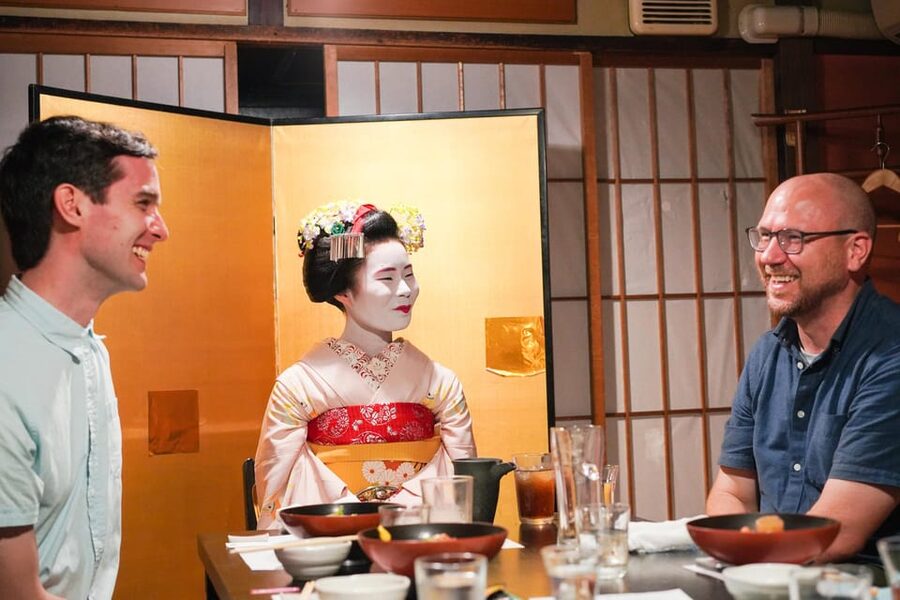 Kyoto: Maiko Dinner in Traditional Restaurant and Tour - Cancellation, timing, and booking value