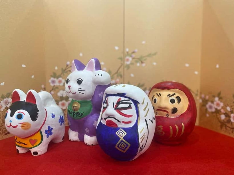 Kyoto: Make Your Own "Daruma" Craft & Painting Workshop - What happens during the two-hour Kyoto workshop