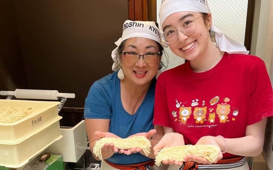 Kyoto Michelin Ramen Workshop or Painting Ramen Essentials - A family activity that works for different ages